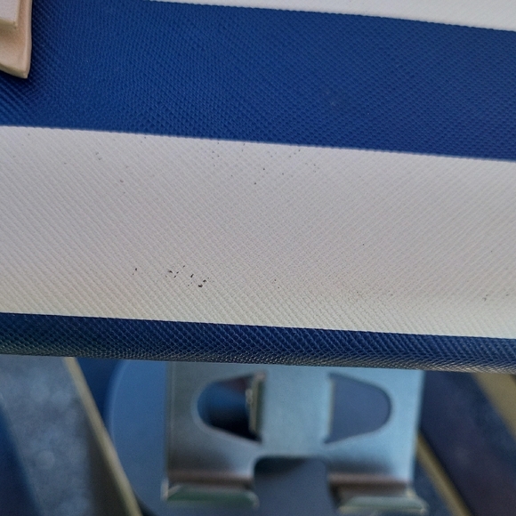 Spartina 449 Navy and Tan Striped Wallet - Picture 5 of 16